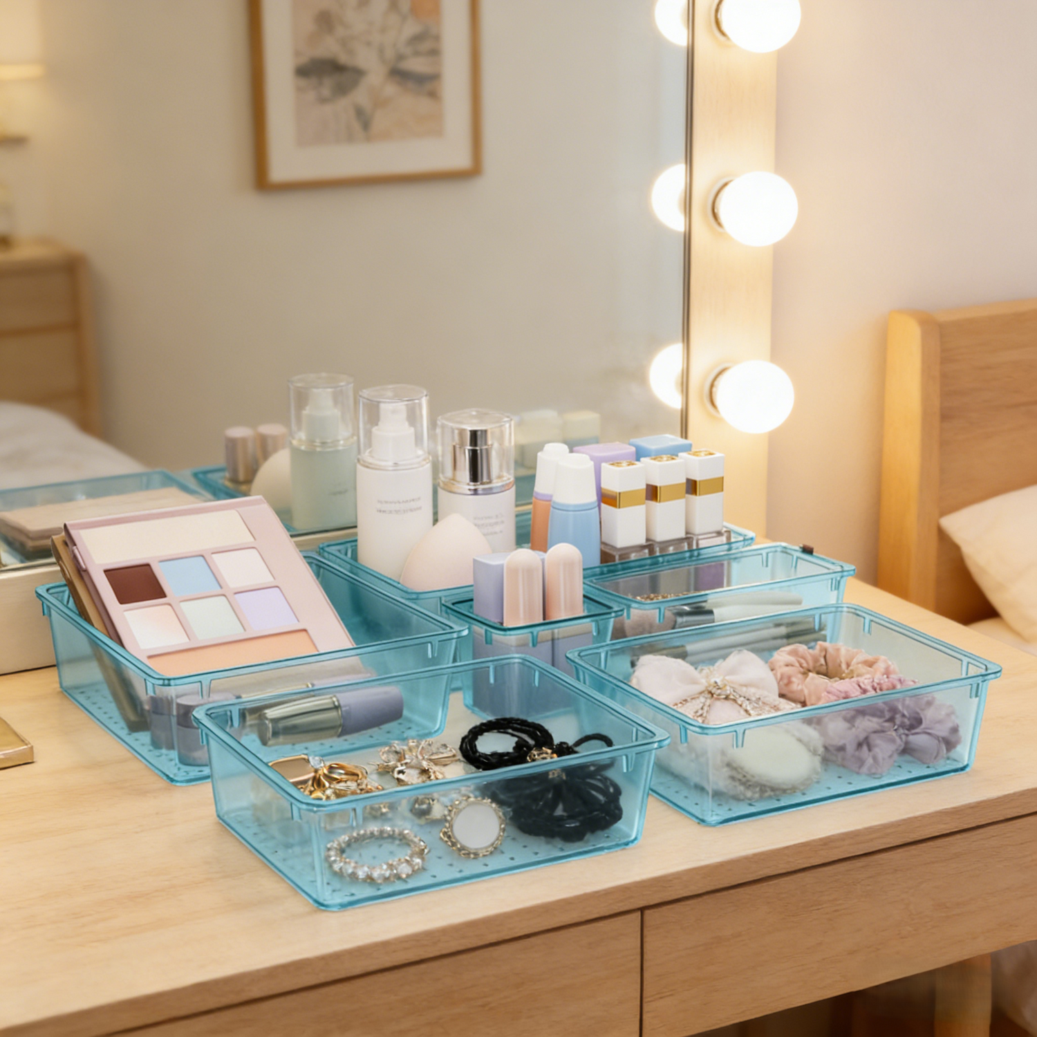 Acrylic Drawer Storage Trays